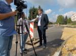 Przebudowa dróg powiatowych w Zaborzu na finiszu